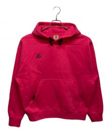 NIKE ACG（ナイキエーシージー）の古着「裏起毛プルオーバーパーカー」｜ショッキングピンク
