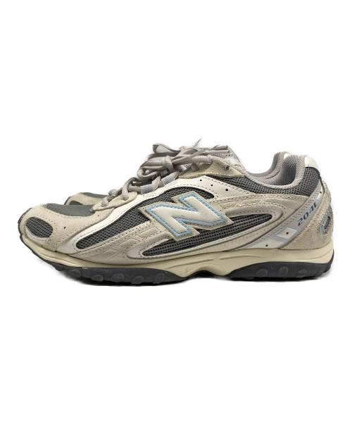 NEW BALANCE（ニューバランス）NEW BALANCE (ニューバランス) スニーカー グレー×ホワイト サイズ:23.5㎝の古着・服飾アイテム