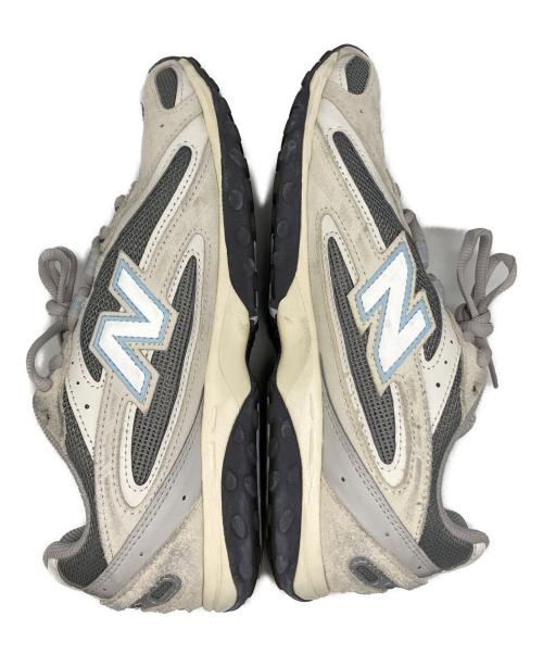 NEW BALANCE（ニューバランス）NEW BALANCE (ニューバランス) スニーカー グレー×ホワイト サイズ:23.5㎝の古着・服飾アイテム