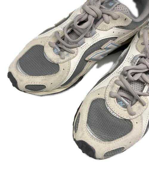 NEW BALANCE（ニューバランス）NEW BALANCE (ニューバランス) スニーカー グレー×ホワイト サイズ:23.5㎝の古着・服飾アイテム