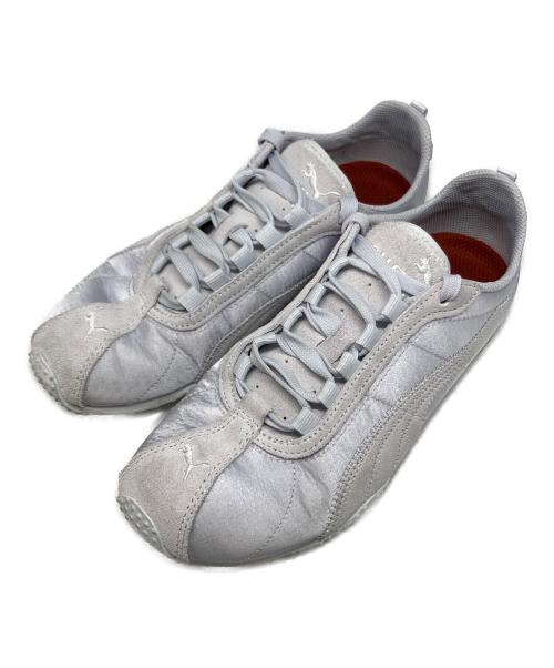 PUMA（プーマ）PUMA (プーマ) Lily Brown (リリーブラウン) Hストリート スニーカー グレー サイズ:24㎝の古着・服飾アイテム