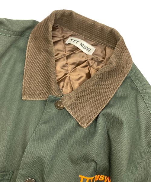 TTT MSW（ティー）TTT MSW (ティー) カバーオール グリーン サイズ:Lの古着・服飾アイテム