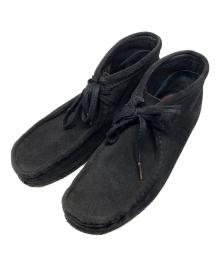 CLARKS ORIGINALS（クラークス オリジナルズ）の古着「ワラビーブーツ」｜ブラック