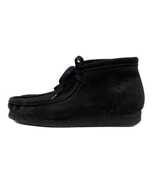 CLARKS ORIGINALS（クラークス オリジナルズ）Clarks Originals (クラークス オリジナルズ) ワラビーブーツ ブラック サイズ:26.5㎝の古着・服飾アイテム