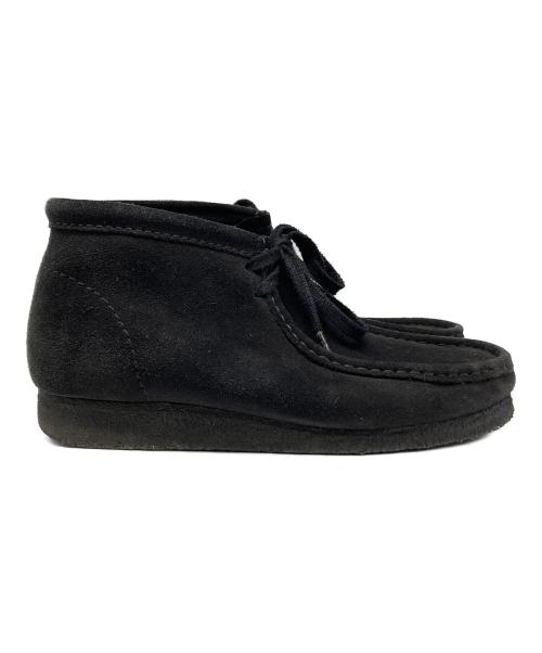 CLARKS ORIGINALS（クラークス オリジナルズ）Clarks Originals (クラークス オリジナルズ) ワラビーブーツ ブラック サイズ:26.5㎝の古着・服飾アイテム
