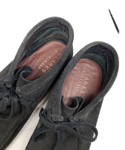 CLARKS ORIGINALS（クラークス オリジナルズ）Clarks Originals (クラークス オリジナルズ) ワラビーブーツ ブラック サイズ:26.5㎝の古着・服飾アイテム