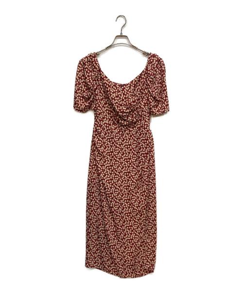 HER LIP TO（ハーリップトゥ）HER LIP TO (ハーリップトゥ) Cherry Pattern One Piece レッド サイズ:Mの古着・服飾アイテム