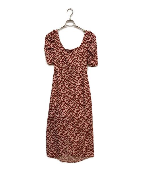 HER LIP TO（ハーリップトゥ）HER LIP TO (ハーリップトゥ) Cherry Pattern One Piece レッド サイズ:Mの古着・服飾アイテム