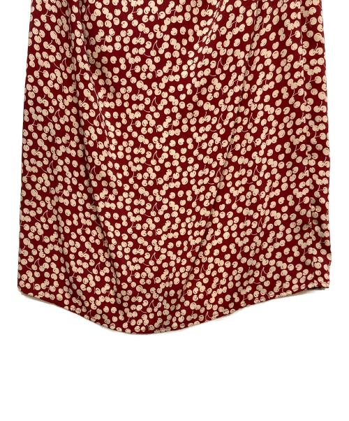 HER LIP TO（ハーリップトゥ）HER LIP TO (ハーリップトゥ) Cherry Pattern One Piece レッド サイズ:Mの古着・服飾アイテム