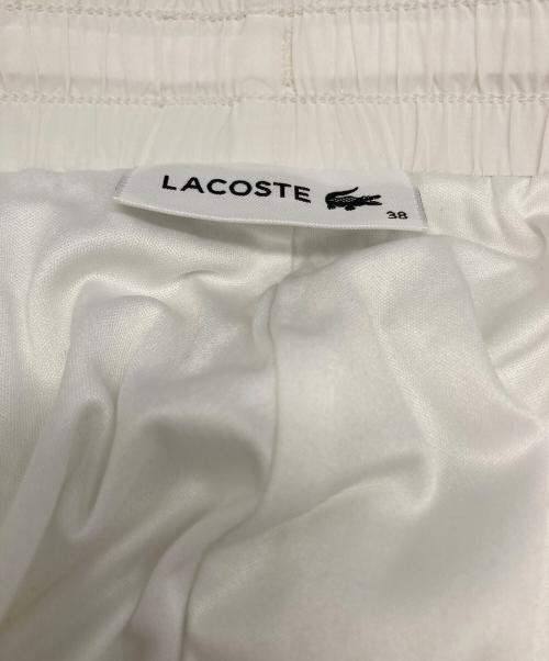 LACOSTE（ラコステ）LACOSTE (ラコステ) パンツ ホワイト サイズ:38の古着・服飾アイテム