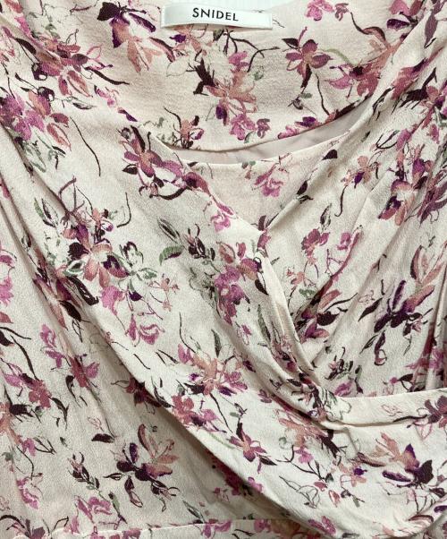 Snidel（スナイデル）Snidel (スナイデル) Sustainaレーヨンカシュクールワンピ ピンク サイズ:Ｓの古着・服飾アイテム