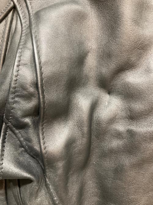 Schott（ショット）Schott (ショット) 618 ダブルライダースジャケット ブラック サイズ:46の古着・服飾アイテム