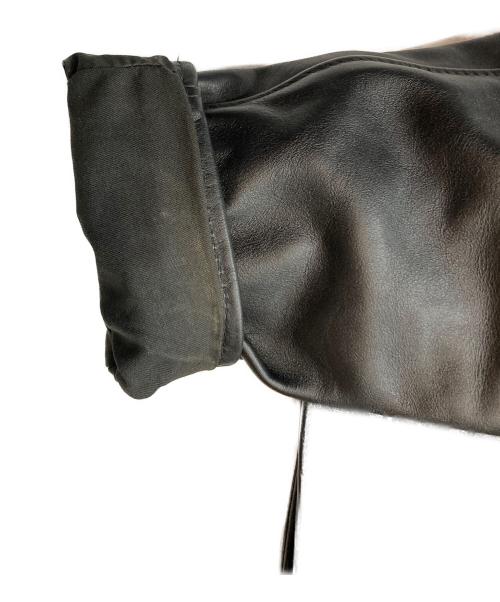 Schott（ショット）Schott (ショット) 618 ダブルライダースジャケット ブラック サイズ:46の古着・服飾アイテム