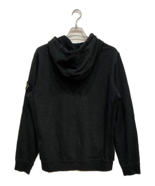 STONE ISLAND（ストーンアイランド）STONE ISLAND (ストーンアイランド) Logo Patch Hoodies ブラック サイズ:Ｌの古着・服飾アイテム