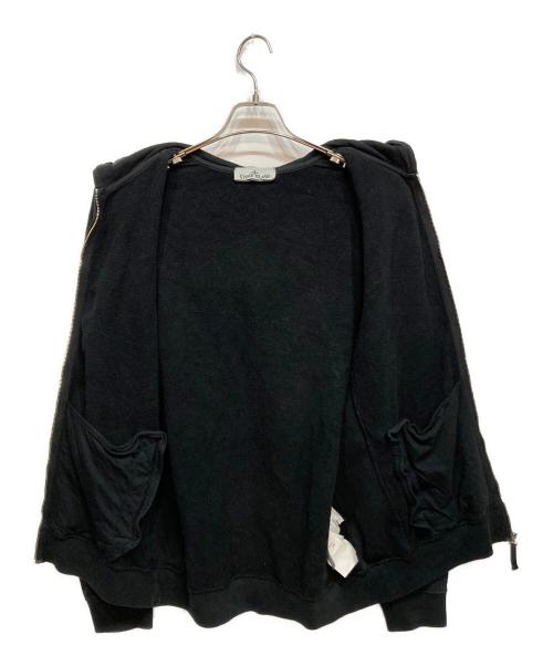STONE ISLAND（ストーンアイランド）STONE ISLAND (ストーンアイランド) Logo Patch Hoodies ブラック サイズ:Ｌの古着・服飾アイテム
