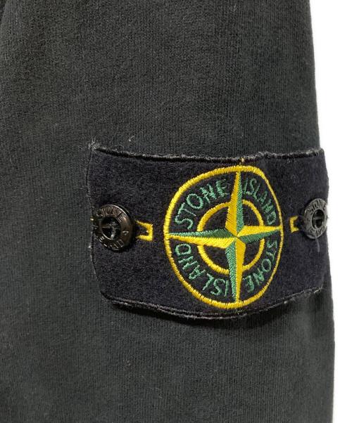 STONE ISLAND（ストーンアイランド）STONE ISLAND (ストーンアイランド) Logo Patch Hoodies ブラック サイズ:Ｌの古着・服飾アイテム