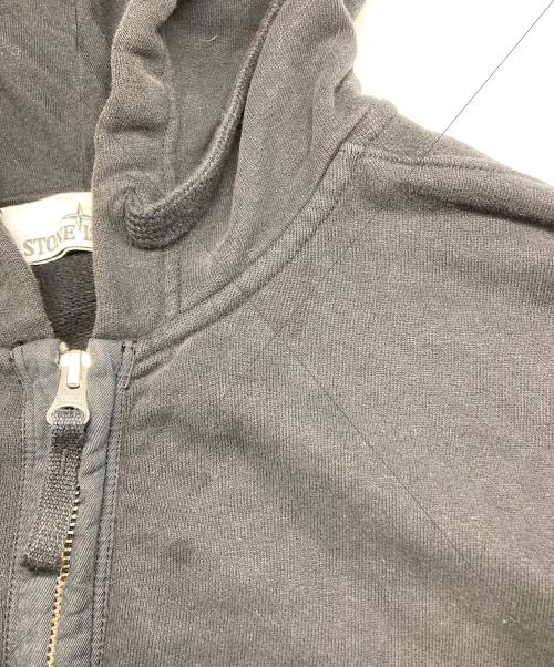 STONE ISLAND（ストーンアイランド）STONE ISLAND (ストーンアイランド) Logo Patch Hoodies ブラック サイズ:Ｌの古着・服飾アイテム