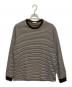 UNIVERSAL PRODUCTS.（ユニバーサルプロダクツ）の古着「Multi Border L/S T-shirt」｜ブラウン