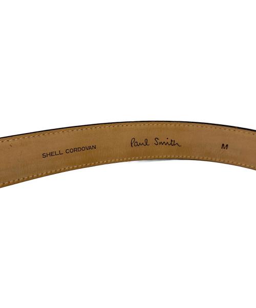 PAUL SMITH（ポールスミス）PAUL SMITH (ポールスミス) レザーベルト ブラックの古着・服飾アイテム