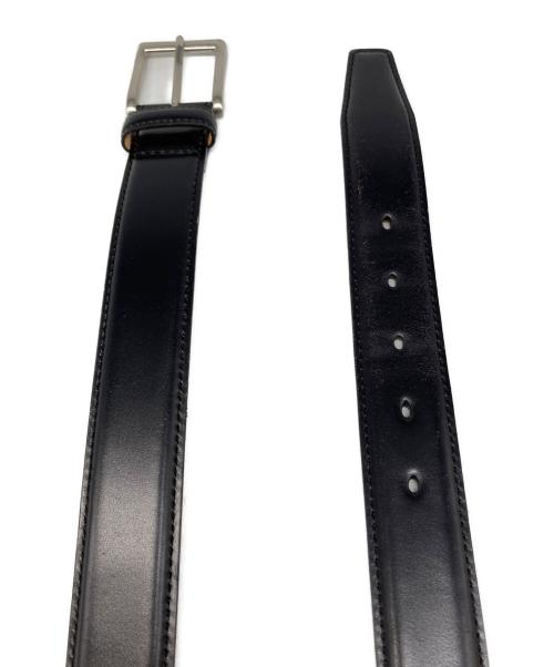 PAUL SMITH（ポールスミス）PAUL SMITH (ポールスミス) レザーベルト ブラックの古着・服飾アイテム