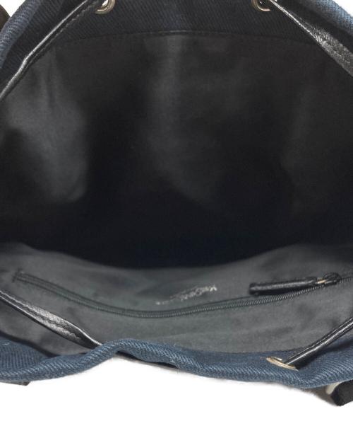 Yves Saint Laurent（イヴサンローラン）Yves Saint Laurent (イヴサンローラン) カハラ トートバッグ ネイビーの古着・服飾アイテム