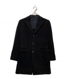 TAGLIATORE（タリアトーレ）の古着「カシミヤチェスターコート」｜ネイビー