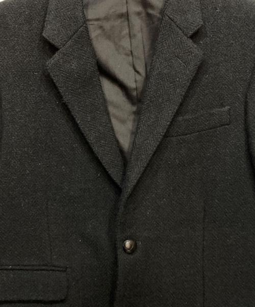 MARGARET HOWELL（マーガレットハウエル）MARGARET HOWELL (マーガレットハウエル) Harris Tweed (ハリスツイード) 2Bジャケット ブラック サイズ:Ｓの古着・服飾アイテム