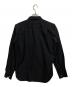 COMME des GARCONS HOMME PLUS (コムデギャルソンオムプリュス) ポリエステル縮絨シャツ ブラック サイズ:ＸＳ：27000円