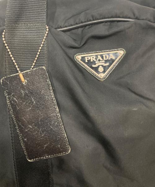 PRADA（プラダ）PRADA (プラダ) ナイロンボストンバッグ ブラックの古着・服飾アイテム
