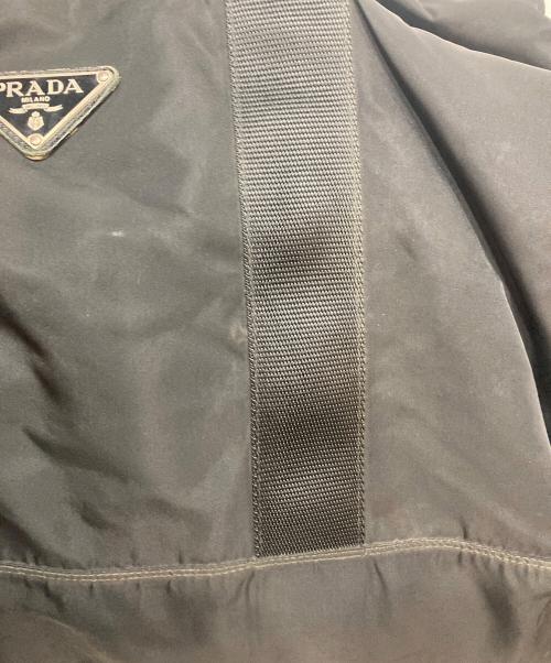 PRADA（プラダ）PRADA (プラダ) ナイロンボストンバッグ ブラックの古着・服飾アイテム