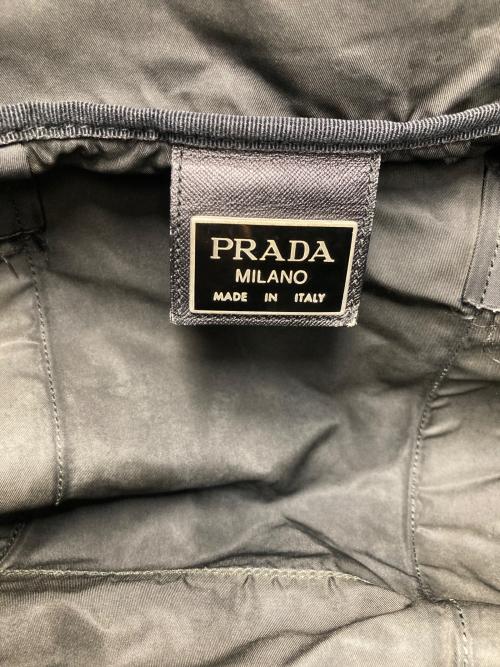 PRADA（プラダ）PRADA (プラダ) ナイロンボストンバッグ ブラックの古着・服飾アイテム