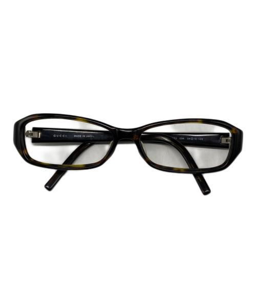 GUCCI（グッチ）GUCCI (グッチ) 眼鏡 ブラック サイズ:54□15-129の古着・服飾アイテム