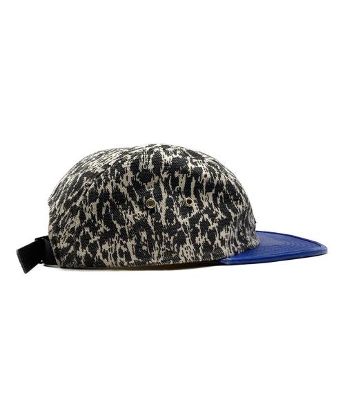 SUPREME（シュプリーム）SUPREME (シュプリーム) Box Logo Leopard Leather Camp Cap ブルーの古着・服飾アイテム