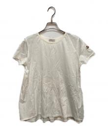 MONCLER（モンクレール）の古着「切り替えTシャツ」｜ホワイト