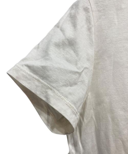 MONCLER（モンクレール）MONCLER (モンクレール) 切り替えTシャツ ホワイト サイズ:Ｓの古着・服飾アイテム