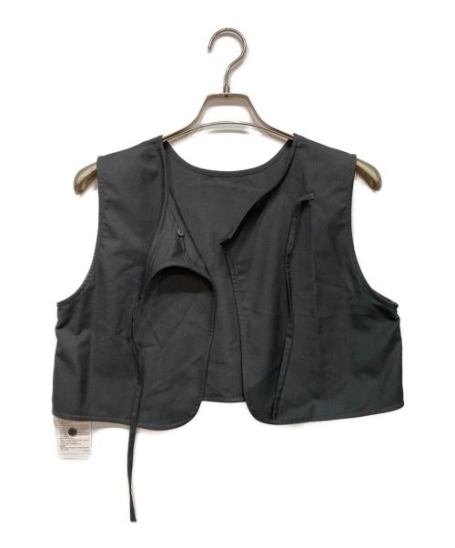 KBF（ケービーエフ）KBF (ケービーエフ) 2WAYベストセパレートワンピース グレー サイズ:38 未使用品の古着・服飾アイテム