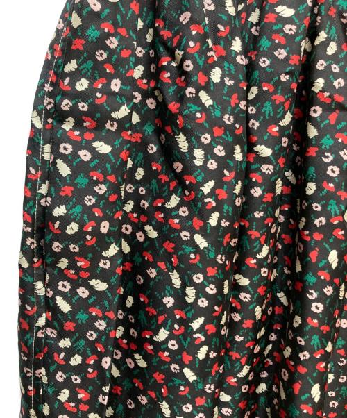 MARNI（マルニ）MARNI (マルニ) シルク花柄ノースリーブワンピース ブラック サイズ:36の古着・服飾アイテム