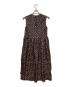 MARNI (マルニ) シルク花柄ノースリーブワンピース ブラック サイズ:36：8000円