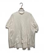 ENFOLDエンフォルド）の古着「SOLID SLEEVE PULLOVER」｜ホワイト