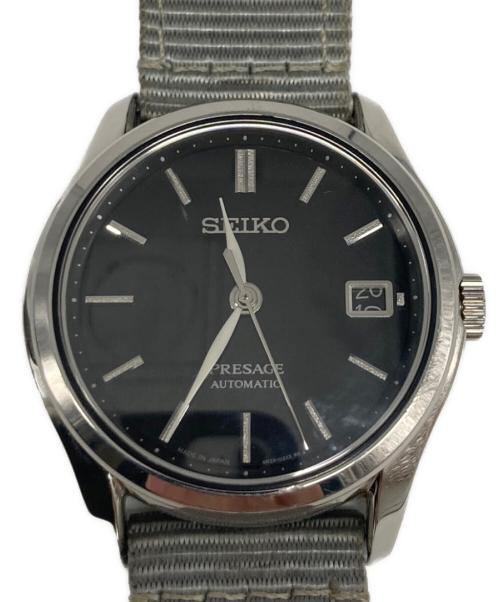 SEIKO（セイコー）SEIKO (セイコー) 腕時計 ブラックの古着・服飾アイテム
