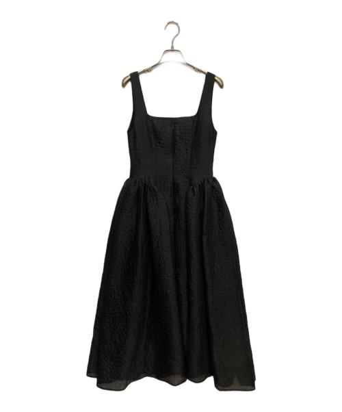 LIBJOIE（リブジョア）LIBJOIE (リブジョア) コルセット シルエット ワンピース ブラック サイズ:Sの古着・服飾アイテム