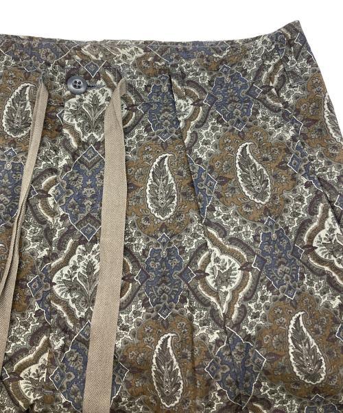 JOURNAL STANDARD（ジャーナルスタンダード）JOURNAL STANDARD (ジャーナルスタンダード) リップストップ リバティ オーバーパンツ グレー×ブラウン サイズ:Lの古着・服飾アイテム