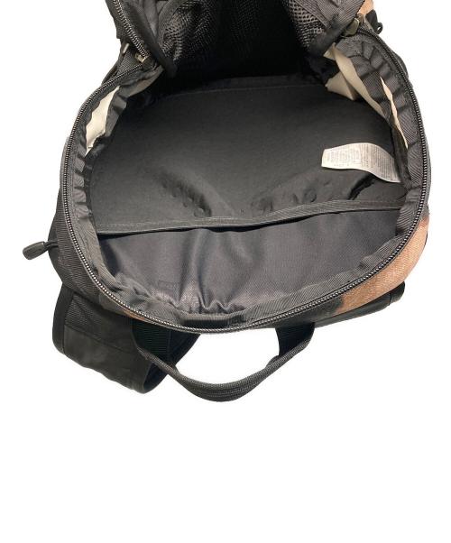 THE NORTH FACE（ザ ノース フェイス）THE NORTH FACE (ザ ノース フェイス) SUPREME (シュプリーム) Bleached Denim Print Pocono Backpack ベージュ×ブラックの古着・服飾アイテム
