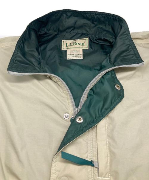 L.L.Bean（エルエルビーン）L.L.Bean (エルエルビーン) Bean's Windy Ridge Jacket アイボリー×グリーン サイズ:Lの古着・服飾アイテム