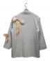 LA POMME (ラポミ) Ribbon Attacthed  Jacket ブルー サイズ:M 未使用品：5000円