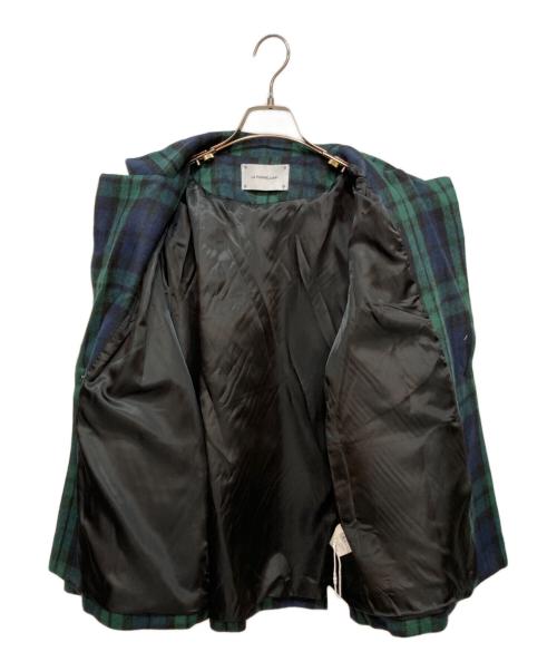 LA POMME（ラポミ）LA POMME (ラポミ) Ribbon Attacthed jacket グリーン サイズ:M 未使用品の古着・服飾アイテム