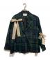 LA POMME（ラポミ）の古着「Ribbon Attacthed jacket」｜グリーン