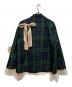 LA POMME (ラポミ) Ribbon Attacthed jacket グリーン サイズ:M 未使用品：5000円
