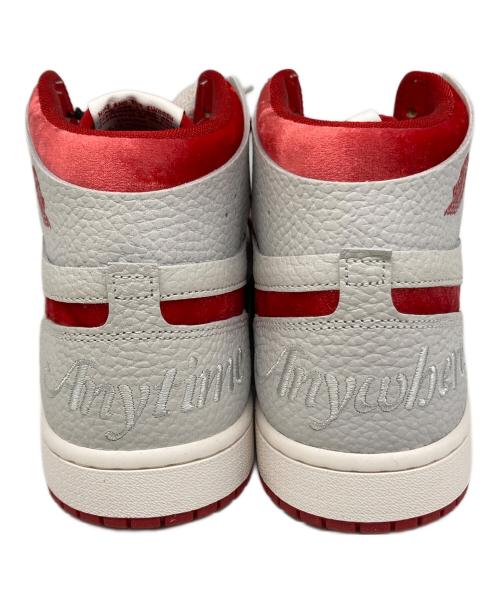 NIKE（ナイキ）NIKE (ナイキ) WMNS AIR JORDAN 1 ZOOM AIR CMFT 2 SP グレー×レッド サイズ:25cm 未使用品の古着・服飾アイテム