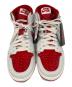 NIKE (ナイキ) WMNS AIR JORDAN 1 ZOOM AIR CMFT 2 SP グレー×レッド サイズ:25cm 未使用品：8000円